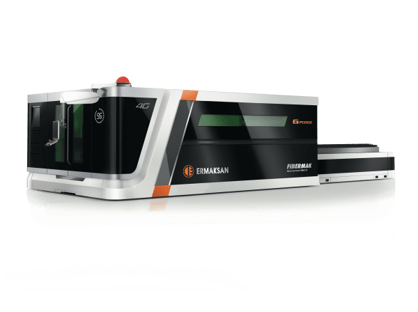 An ERMAKSAN Fibermak laser cutter.