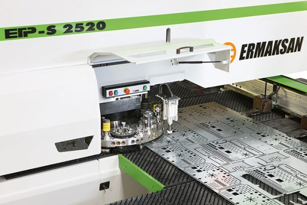 An Ermaksan ETP-s 2520 Servo turret punch press